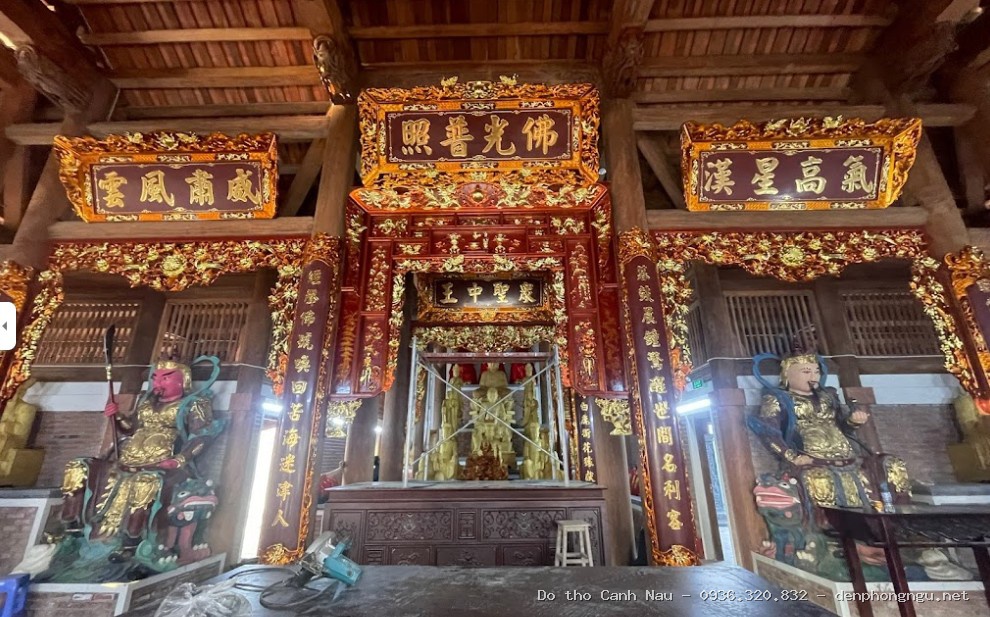 Bàn thờ cúng ngũ phúc chân quỳ và bàn cơm cùng bộ tại Nam Từ Liêm tại Đông Anh