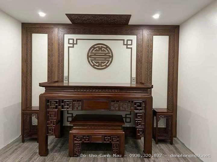 Bàn thờ phật 2 tầng hiện đại tại Thanh Xuân