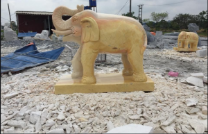 Tượng voi đá đẹp