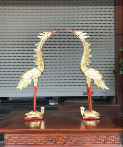 Hạc thờ bằng gỗ mít