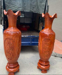Các mẫu lục bình gỗ xà cừ