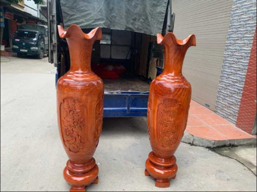 Các mẫu lục bình gỗ xà cừ