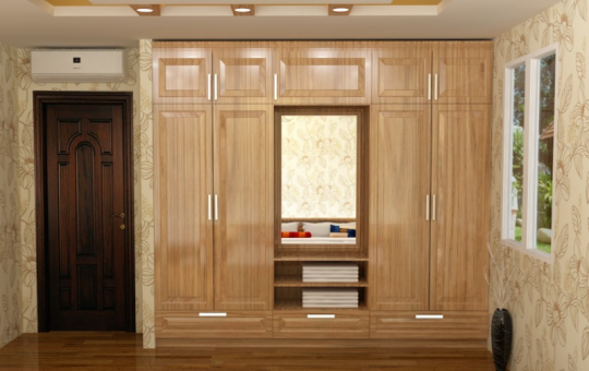 Tủ quần áo âm tường đẹp nhất hiện nay