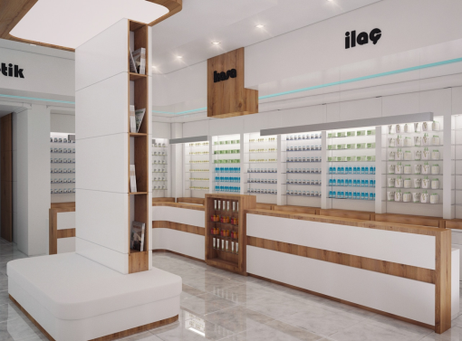 Thiết kế cửa hàng thực phẩm chức năng