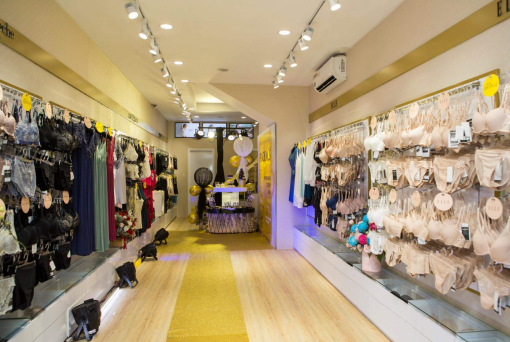 Thiết kế shop đồ lót