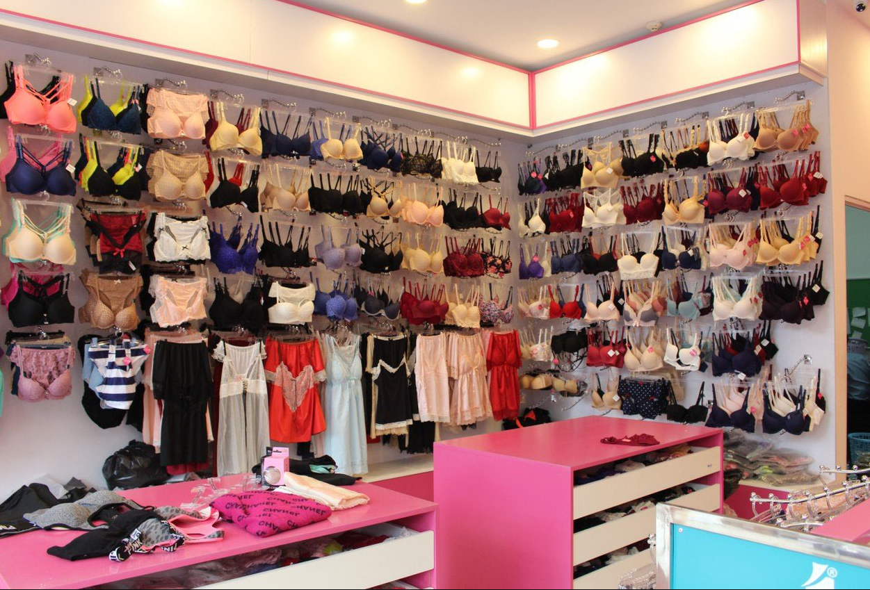 Thiết kế shop đồ lót