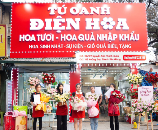 Thiết kế cửa hàng trái cây tươi