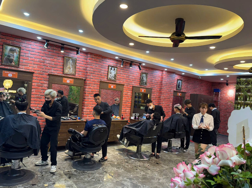 Thiết kế barber shop