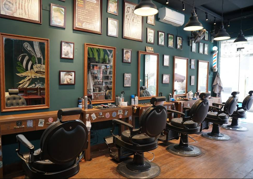 Thiết kế barber shop