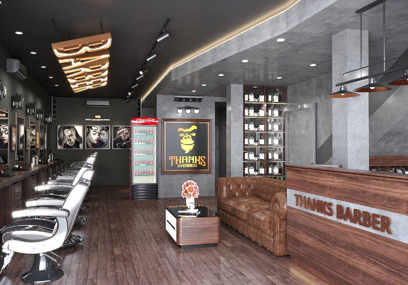 Thiết kế barber shop